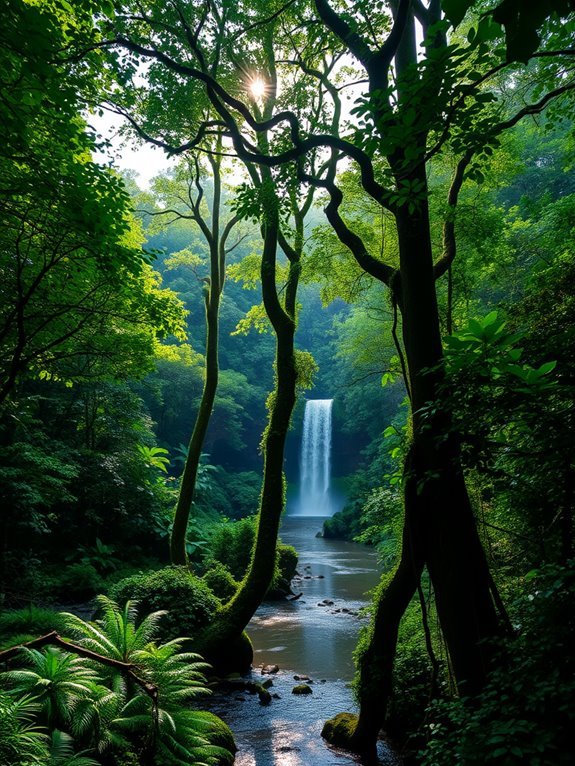 ancient rainforest ecosystem preserved