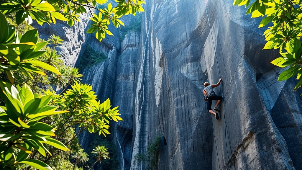 batu caves rock climbing