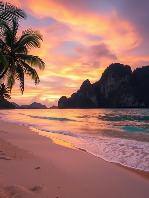 beach relaxation in langkawi