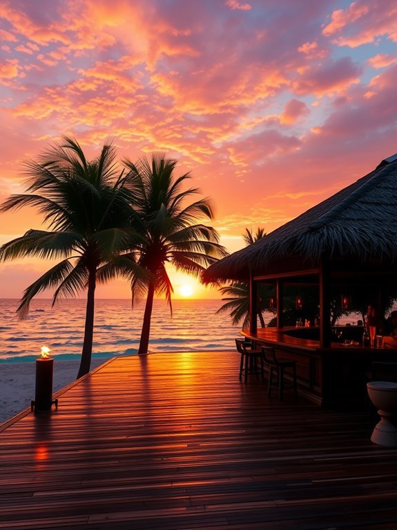 beachfront dining in penang