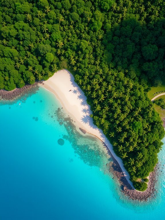 beautiful tropical island paradise