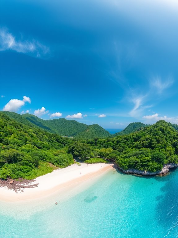 beautiful tropical paradise destination