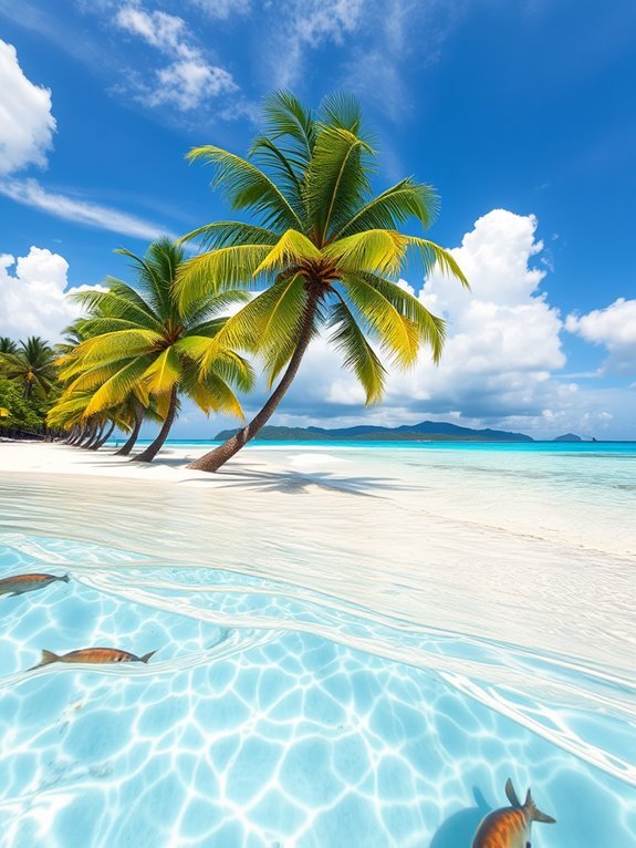 beautiful tropical paradise destination