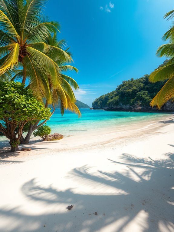 beautiful tropical paradise destination