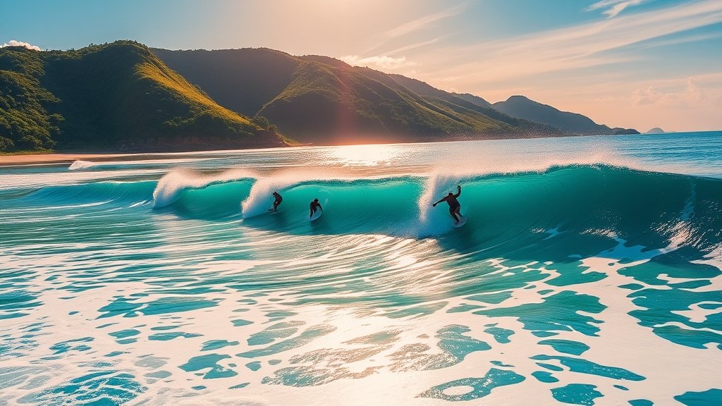beautiful tropical paradise destination