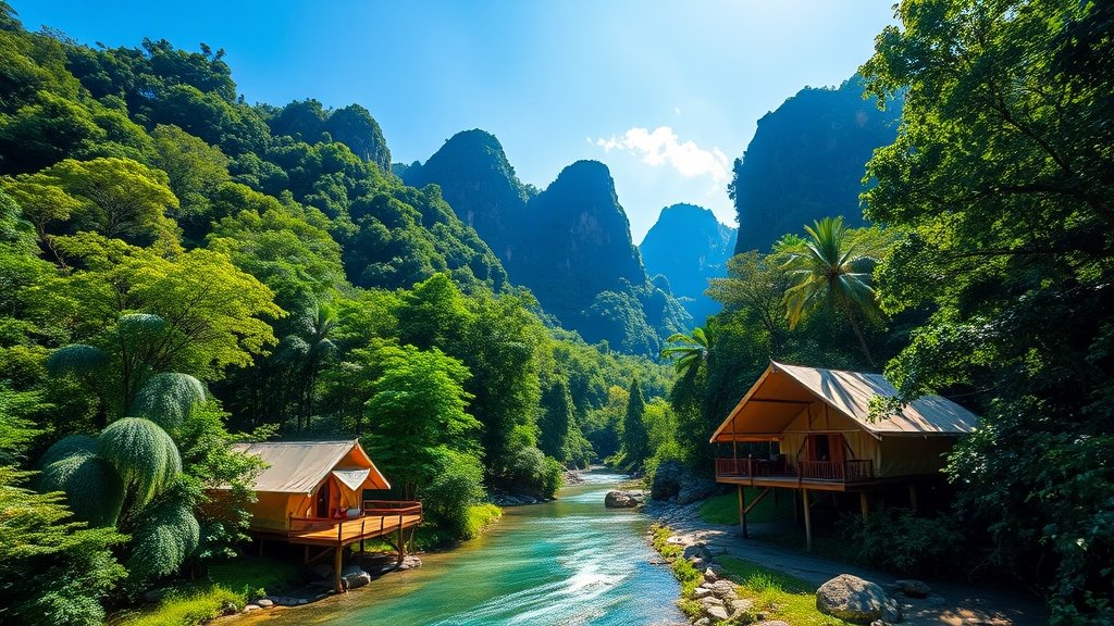 biodiverse tropical rainforest sanctuary