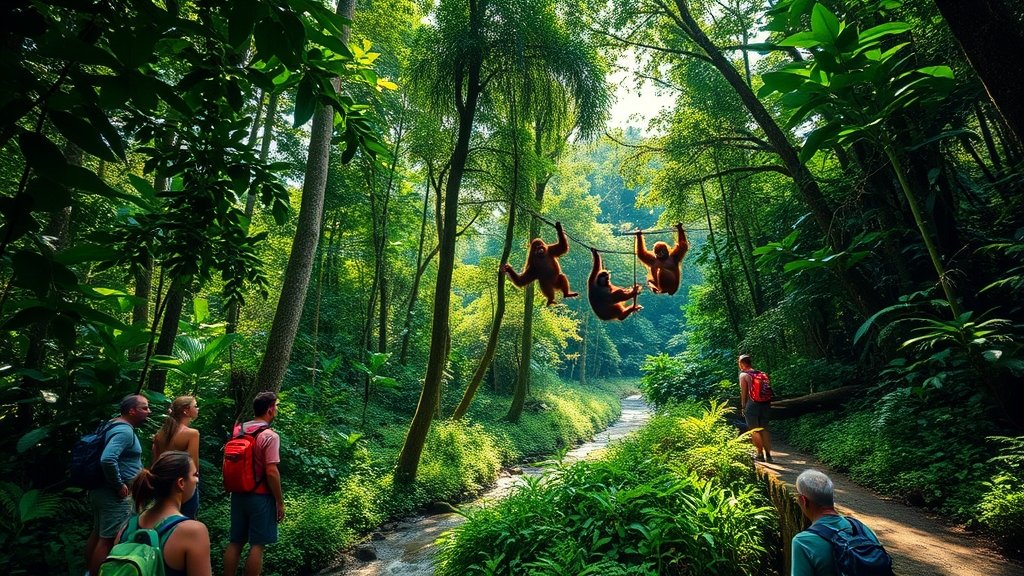 borneo rainforest exploration adventure