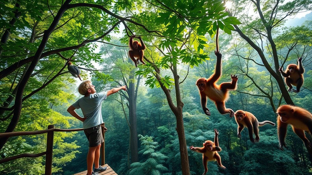 borneo s diverse wildlife experiences