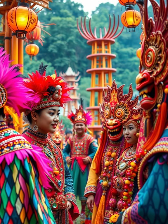 borneo s vibrant cultural celebration