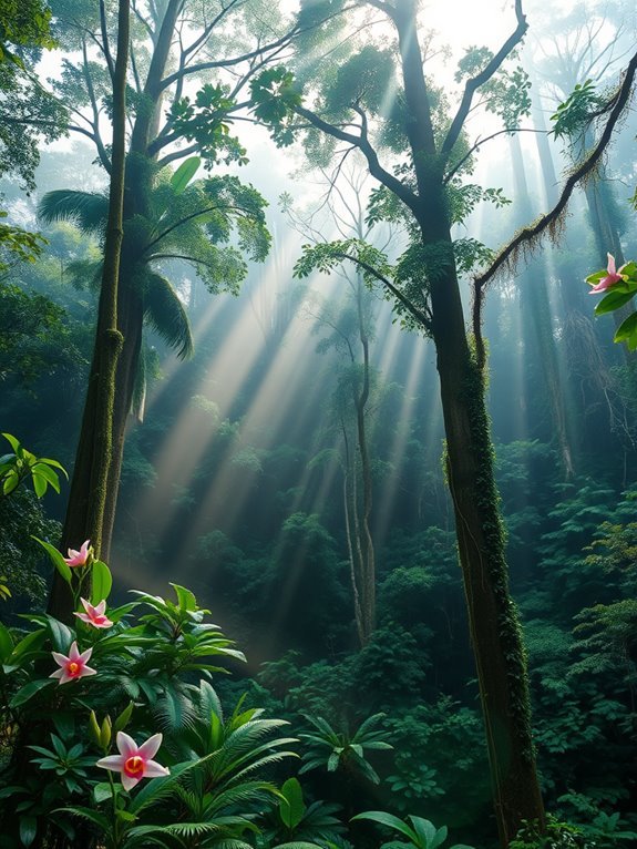 borneo s vibrant rainforest ecosystem