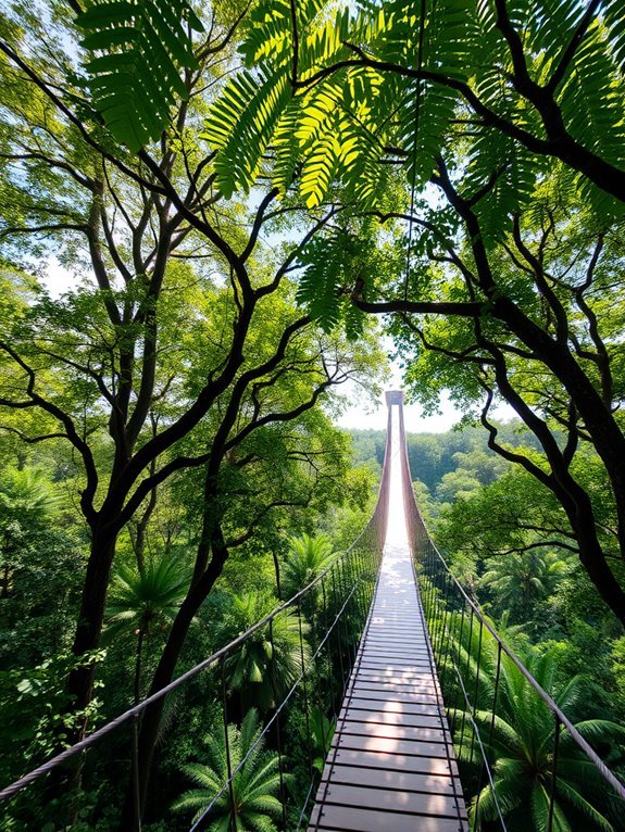 canopy walk in sepilok