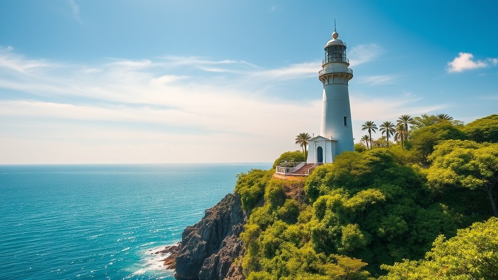 cape rachado lighthouse penang