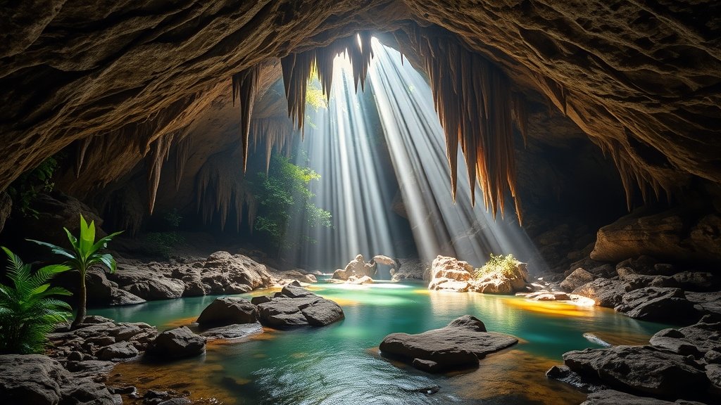 cave exploration and adventure