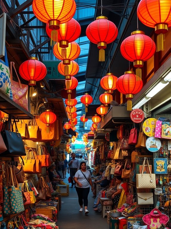 chinatown market in kuala lumpur