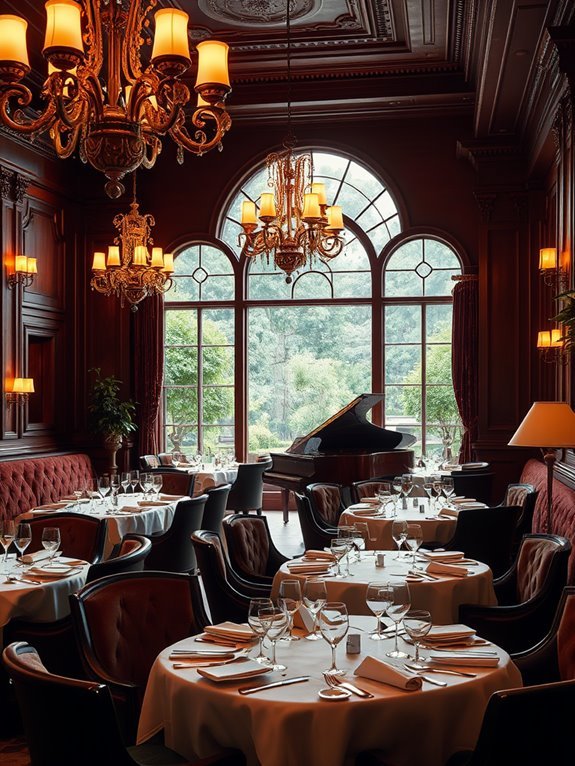 colonial themed dining experience