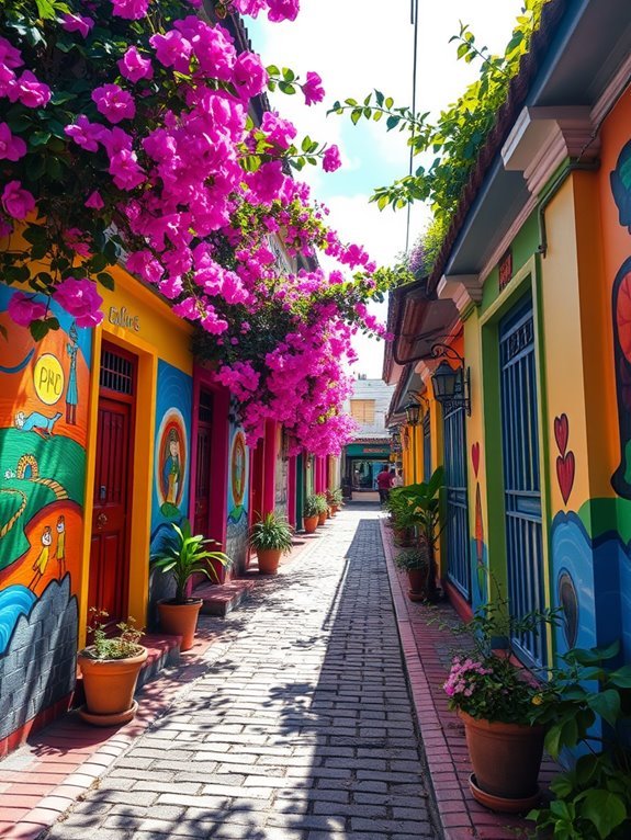 colorful artistic community space