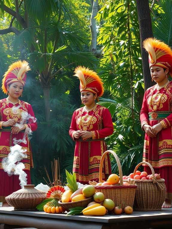 dayak cultural celebration festival