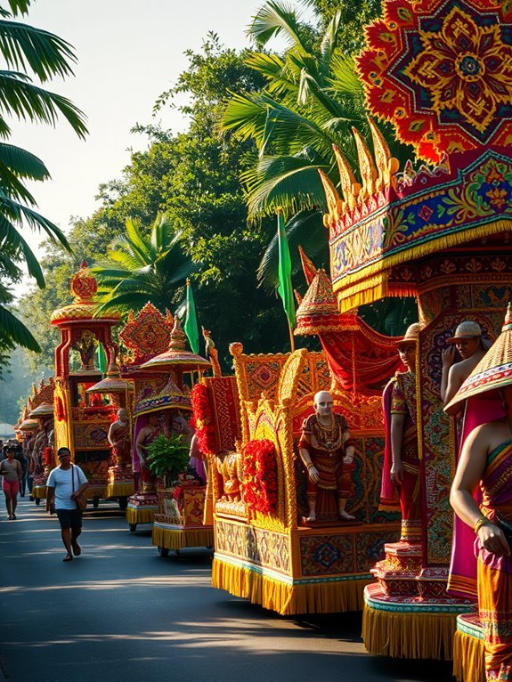 dayak cultural celebration festival
