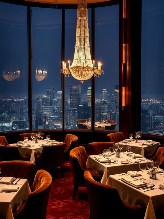 dining with scenic views