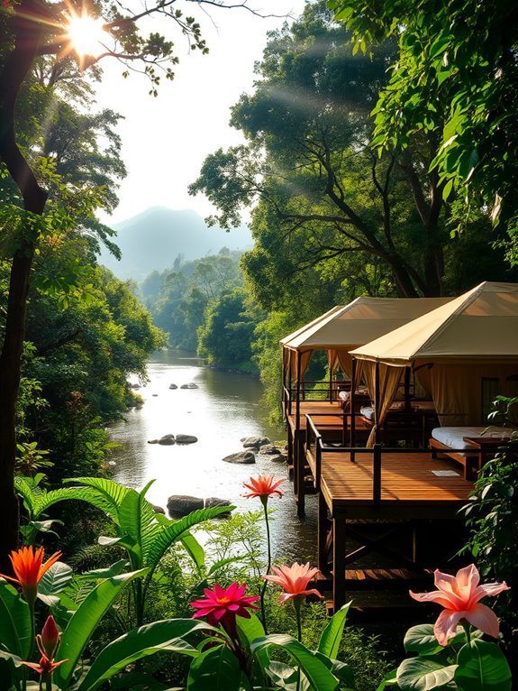 eco friendly camping experience
