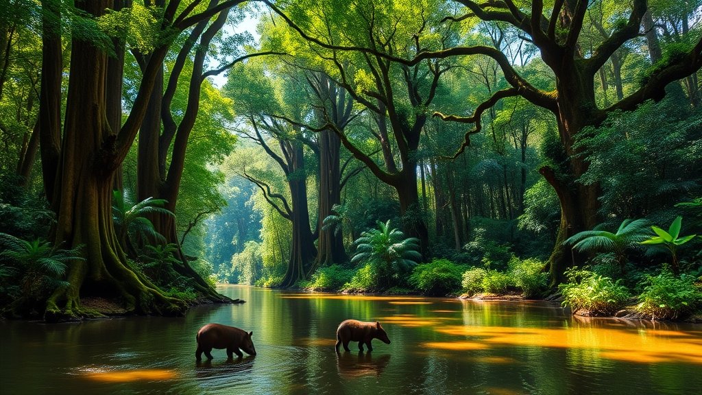 endau rompin national park exploration