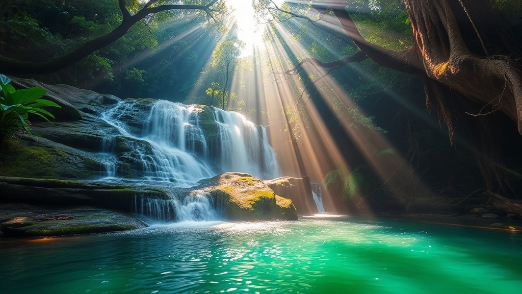 endau rompin s majestic waterfalls