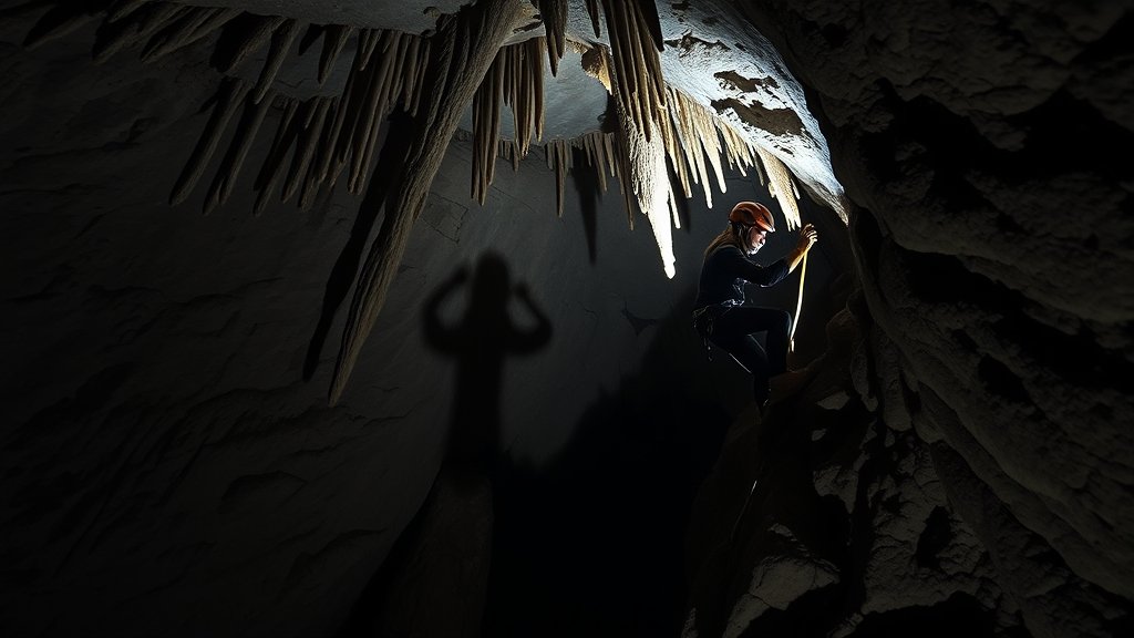 exploring subterranean limestone caves