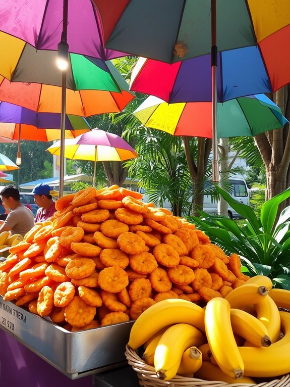 fried banana snack treat