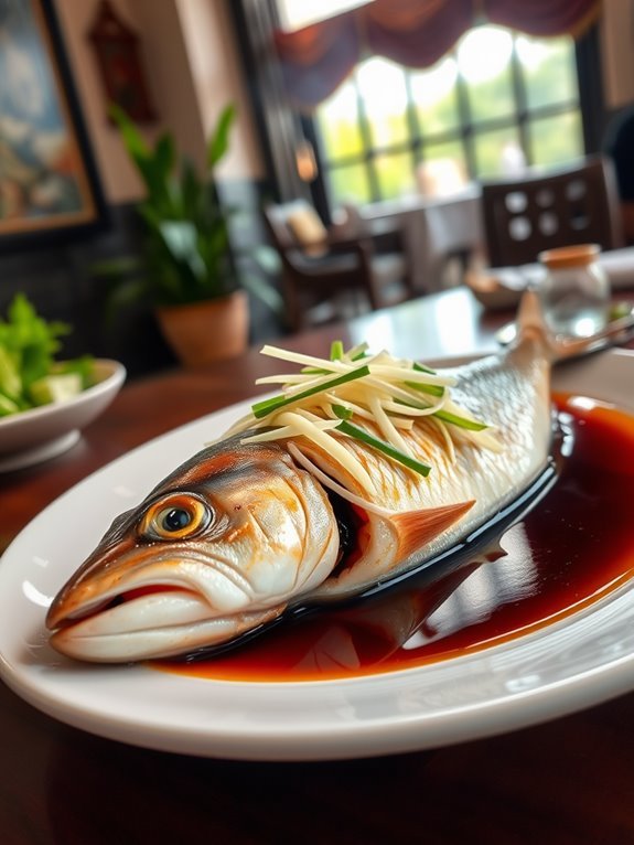 ginger soy sauce fish