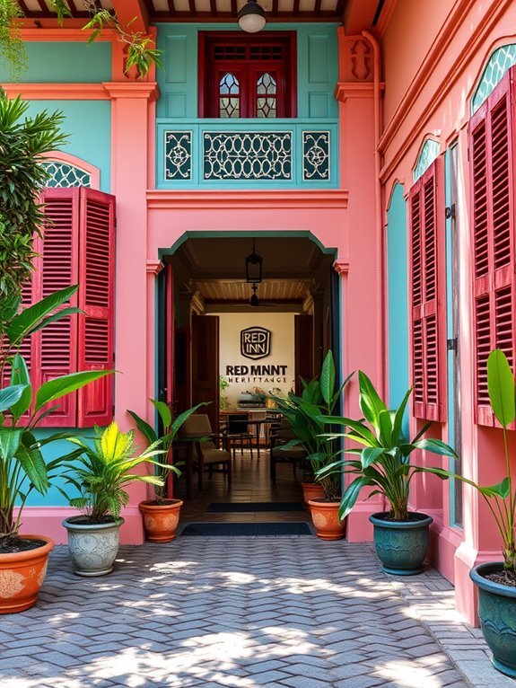 heritage accommodation in georgetown