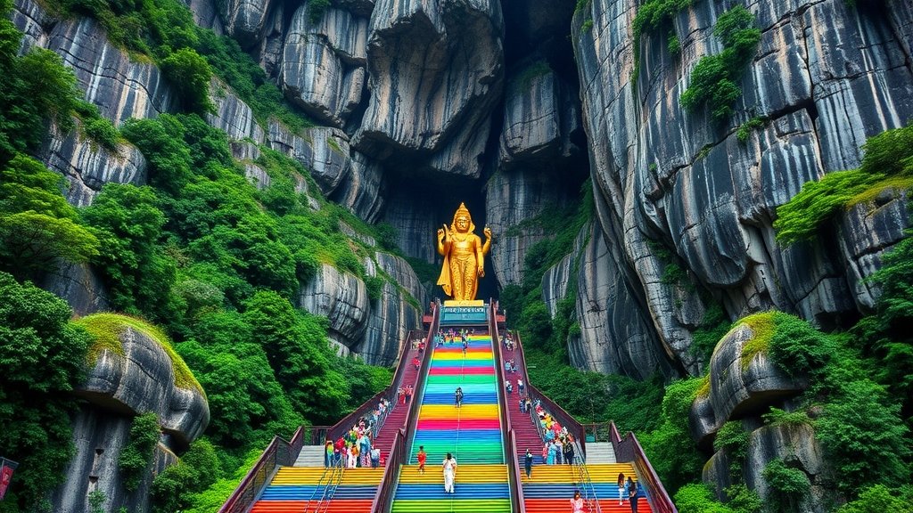hindu temple cave complex