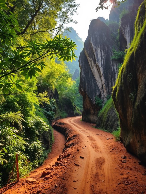 hindu temple limestone caves