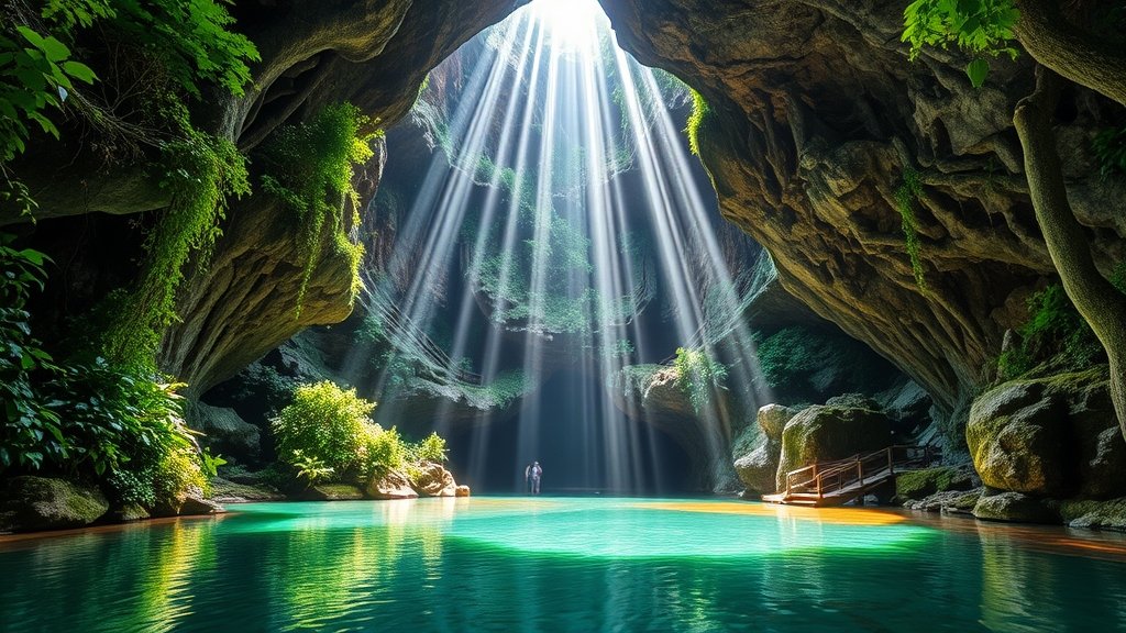 hindu temple limestone caves