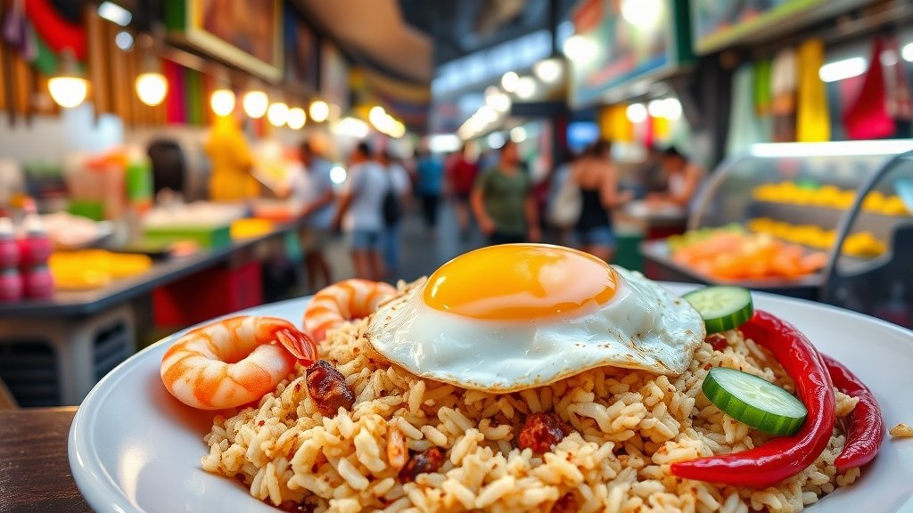 indonesian fried rice dish