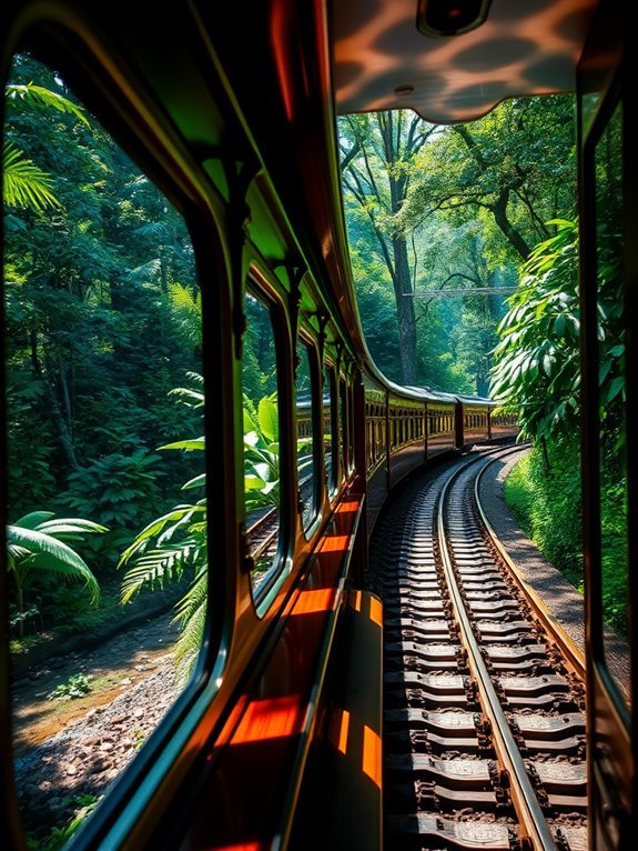 jungle adventure by train
