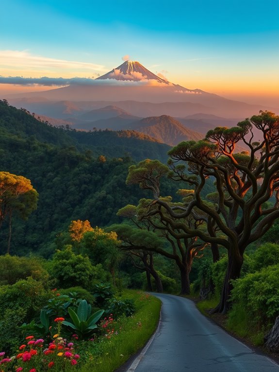 kinabalu park hiking trail