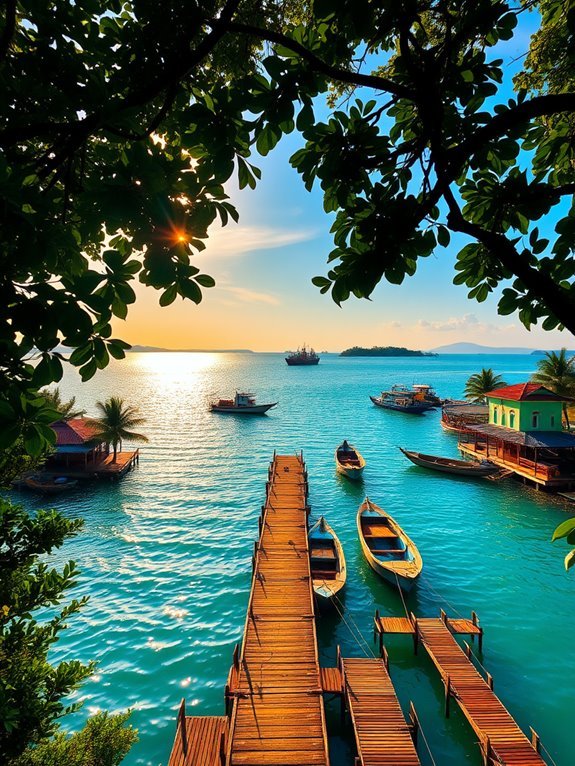kuala besut coastal town