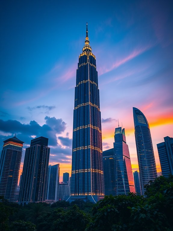 kuala lumpur s iconic tower