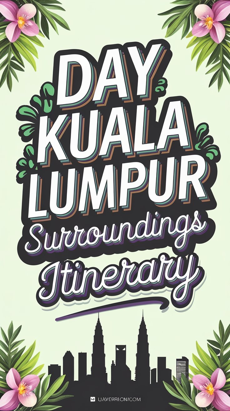 kuala lumpur travel itinerary guide