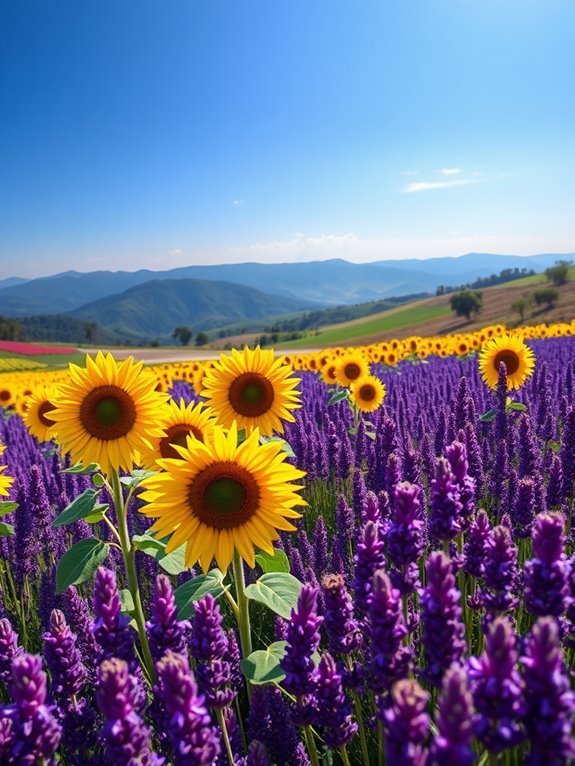 lavender field in kota kinabalu