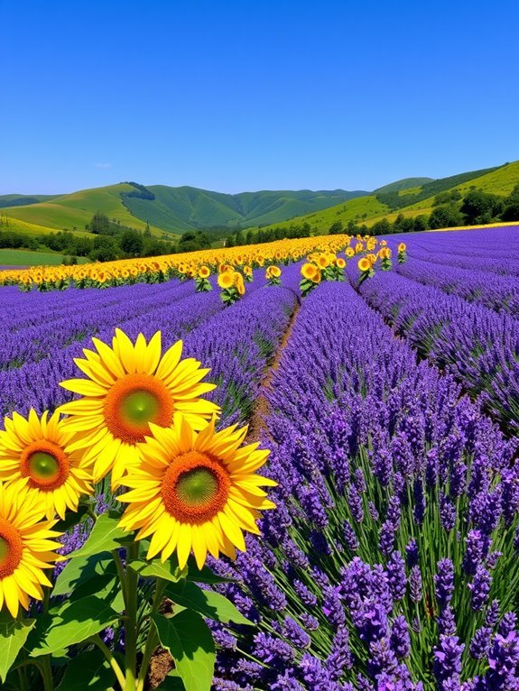 lavender fields in lembang