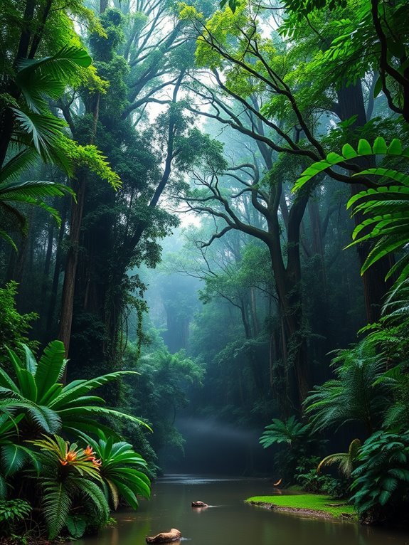 lush biodiversity and ecosystems