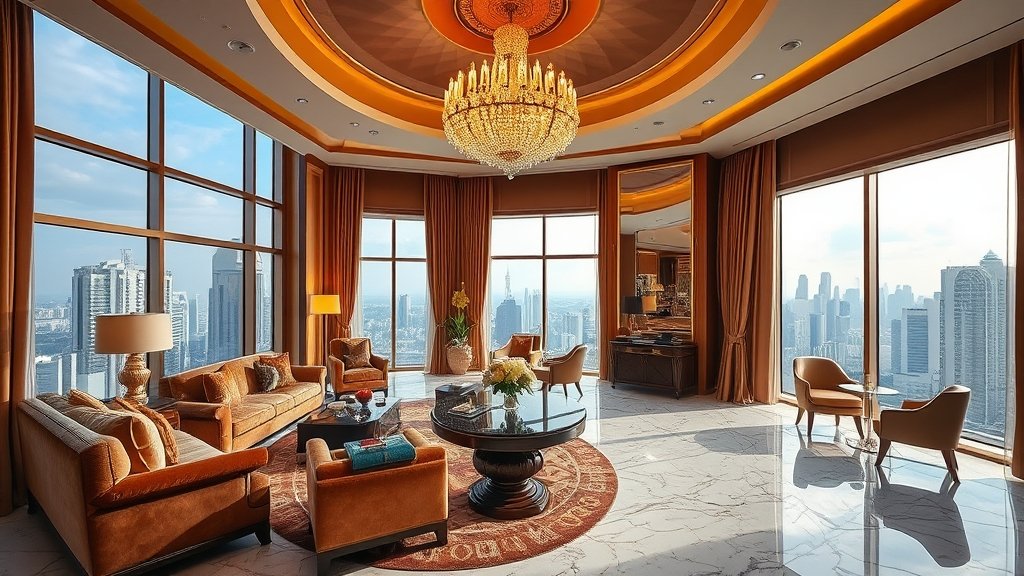 luxurious hotel accommodation experience
