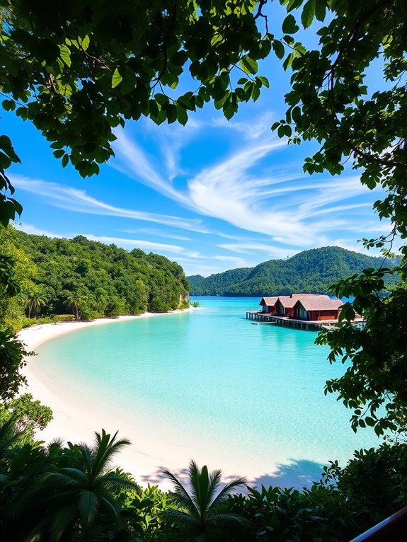 luxurious island getaway experience