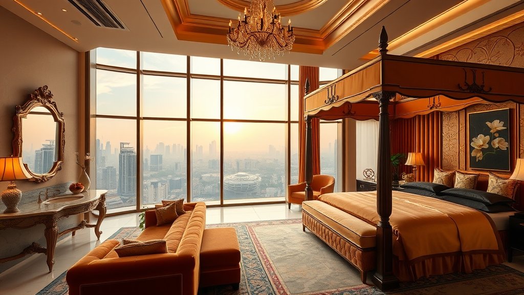 luxurious pavilion suite experience