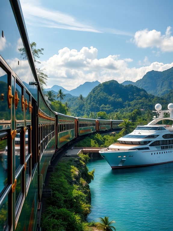 luxurious train journey experience