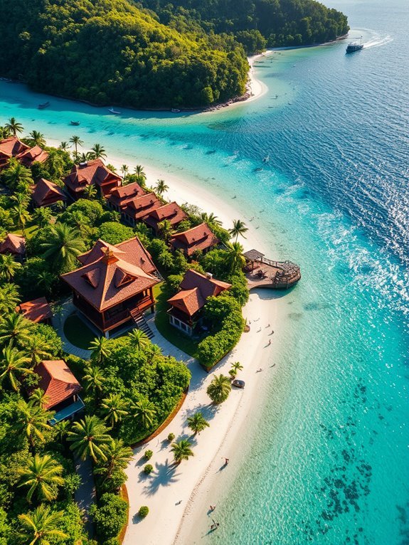 luxury island getaway destination