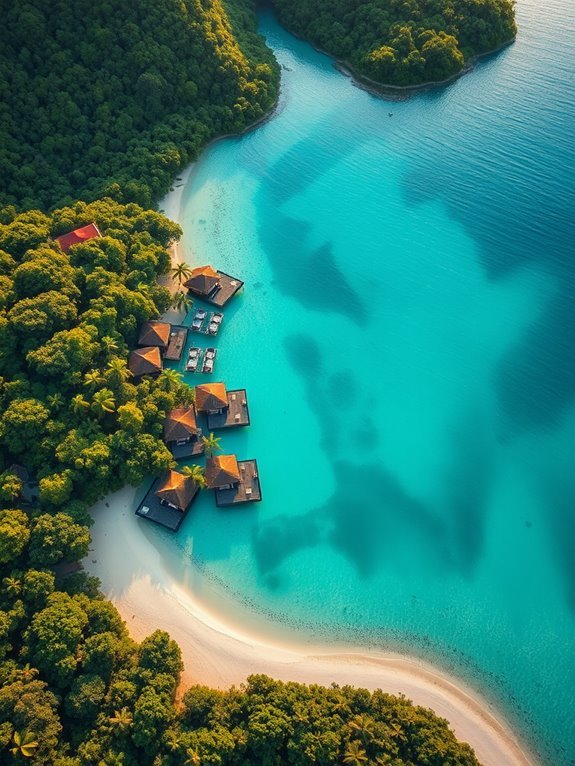 luxury island getaway resort