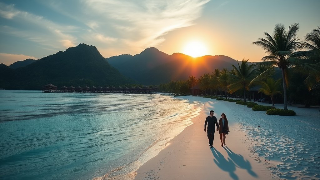 luxury island resort experience