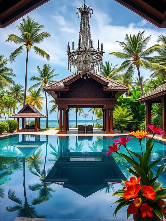 luxury tropical island retreat